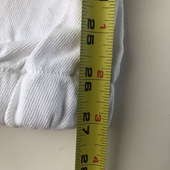 Sincerely Jules White Denim Distressed Stretch Jogger Pants Jeans NWT Size 9/29 - Picture 15 of 15